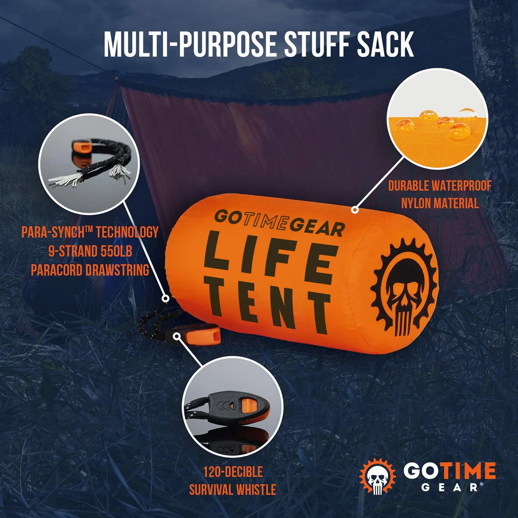 | Life Tent Emergency Survival Shelter - 2 Person Tube Tent | 