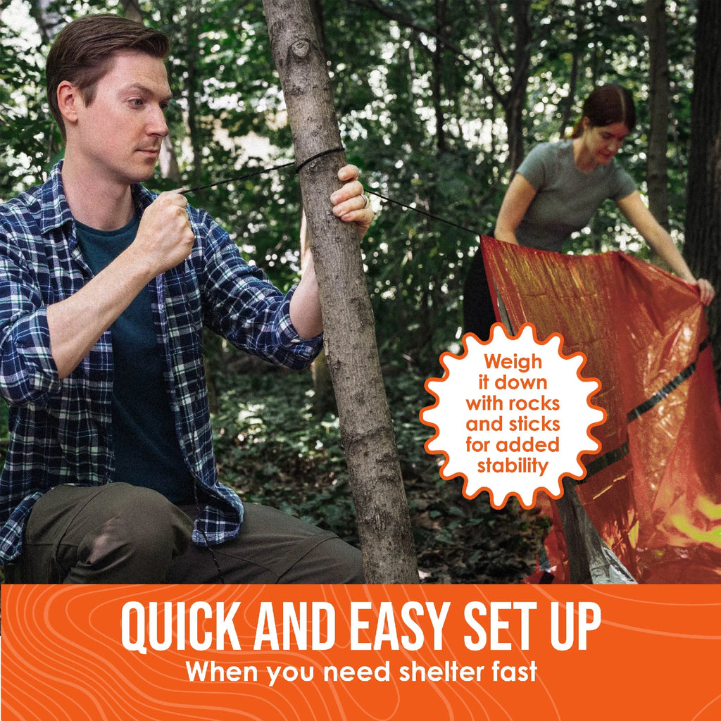 | Life Tent Emergency Survival Shelter - 2 Person Tube Tent | 